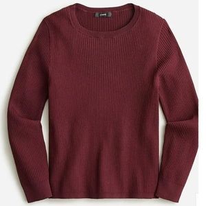NWT J. Crew Supersculpt ribbed sweater T-shirt